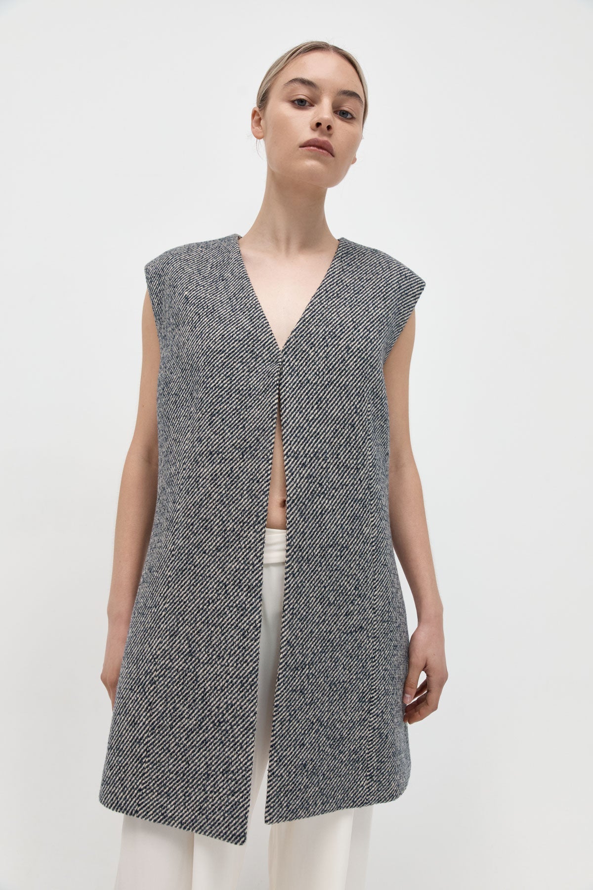 St. Agni | Twill Vest - Ink Twill