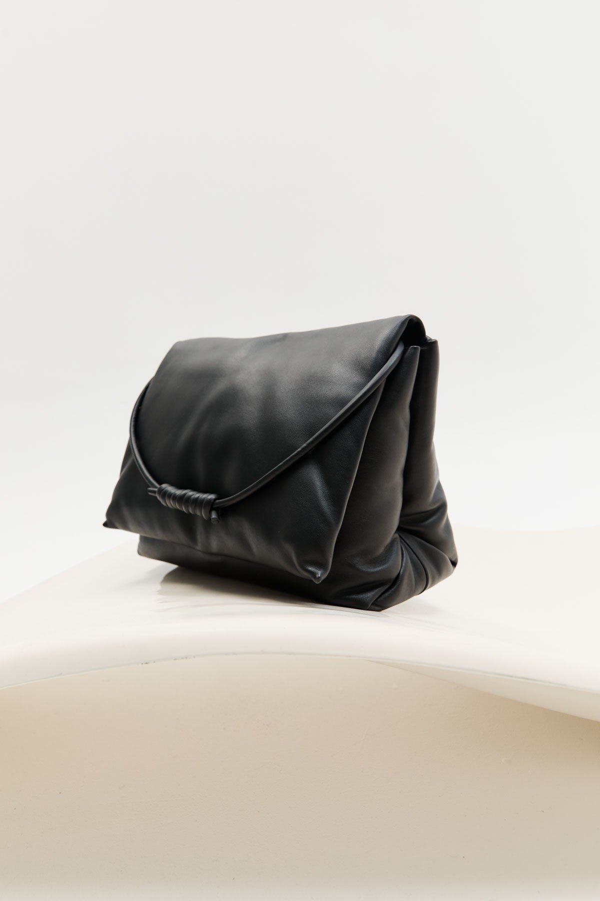 Large Soft Pillow Bag - Black