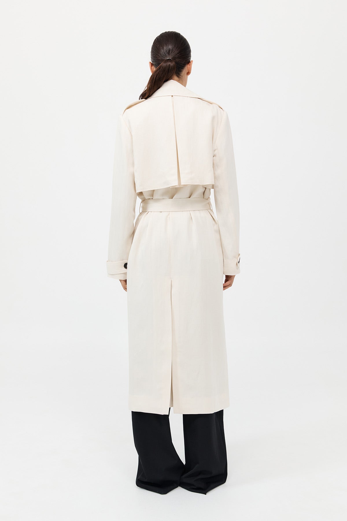 Soft Tailored Trench - Tofu