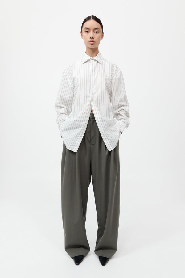 Homme Shirt - White Stripe