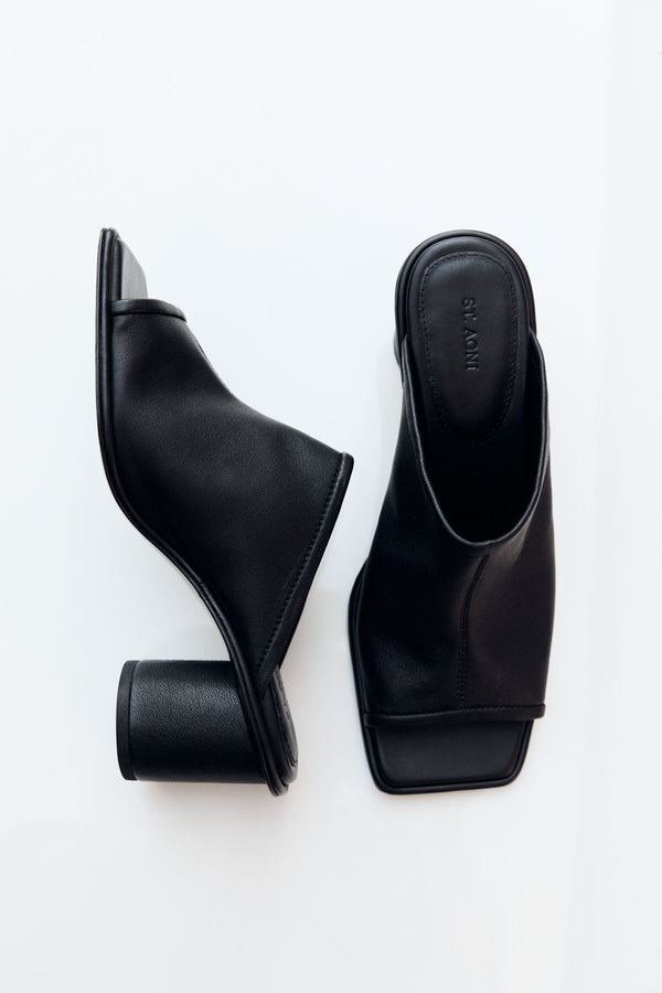 Cylinder Heel - Black