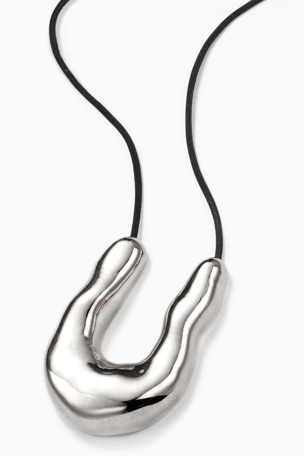Large Wishbone Pendant - By AGMES