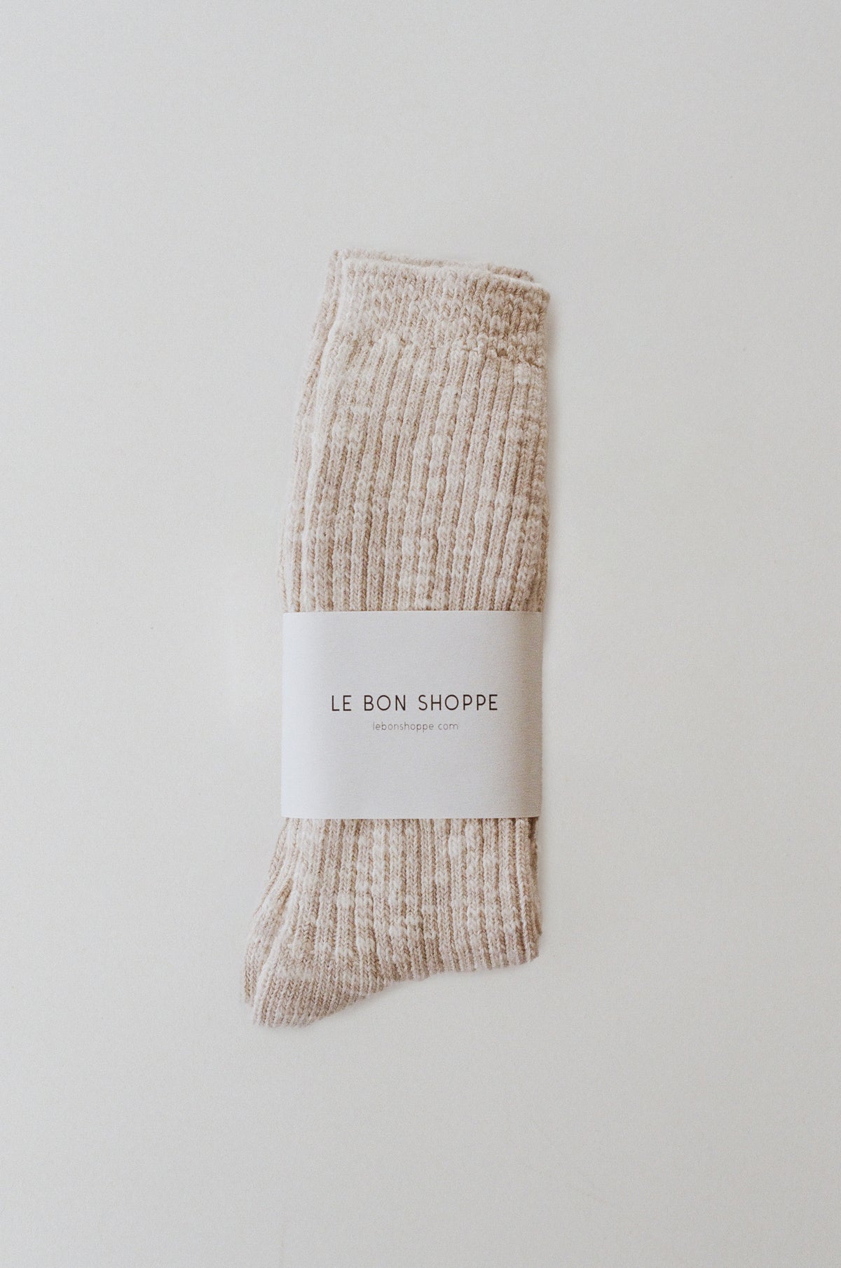 Cottage Socks By Le Bon - Oatmeal