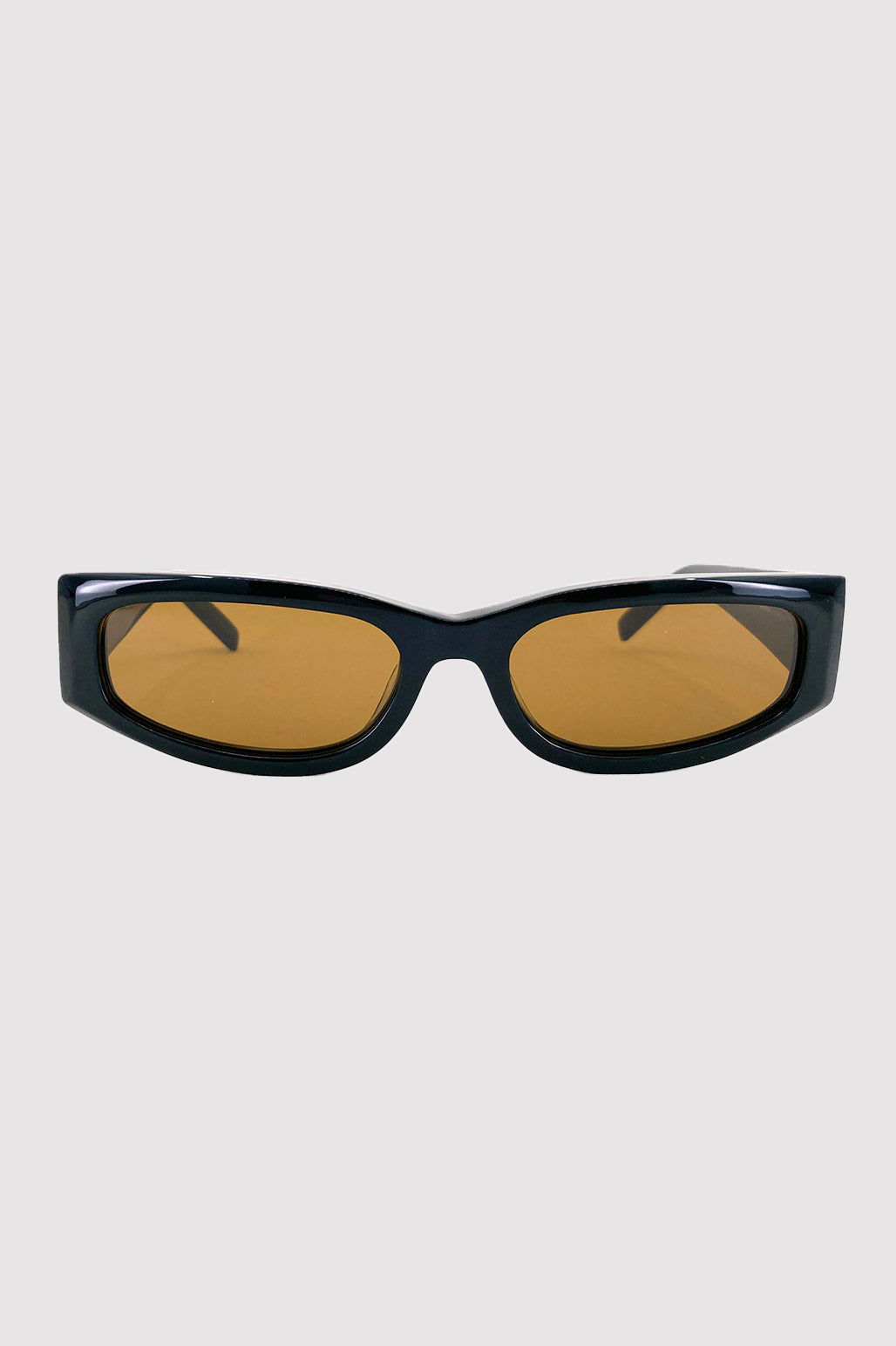 Everyday Rectangle Sunglasses - Black/Brown