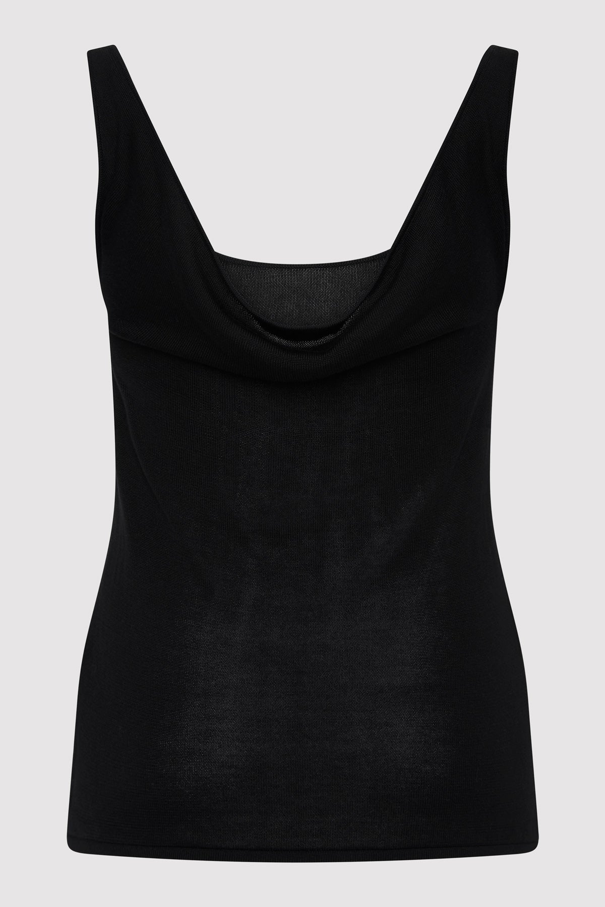 Cowl Back Cami - Black