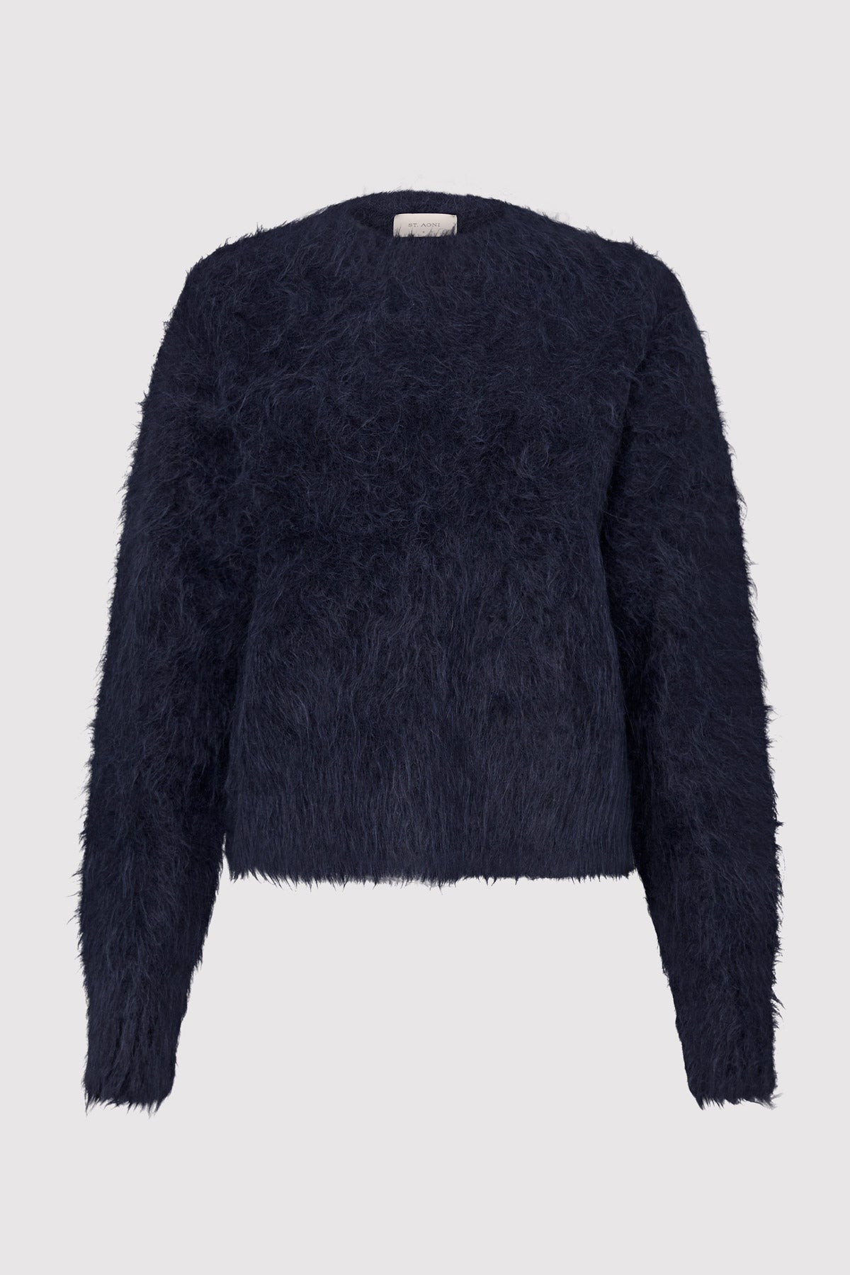 Alpaca Sweater - Midnight Blue