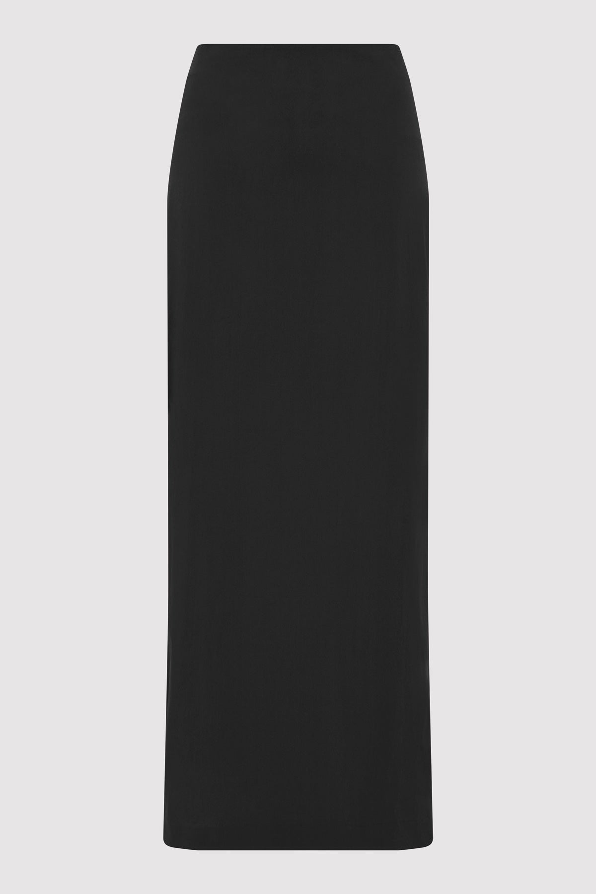 Minimal Column Skirt - Black