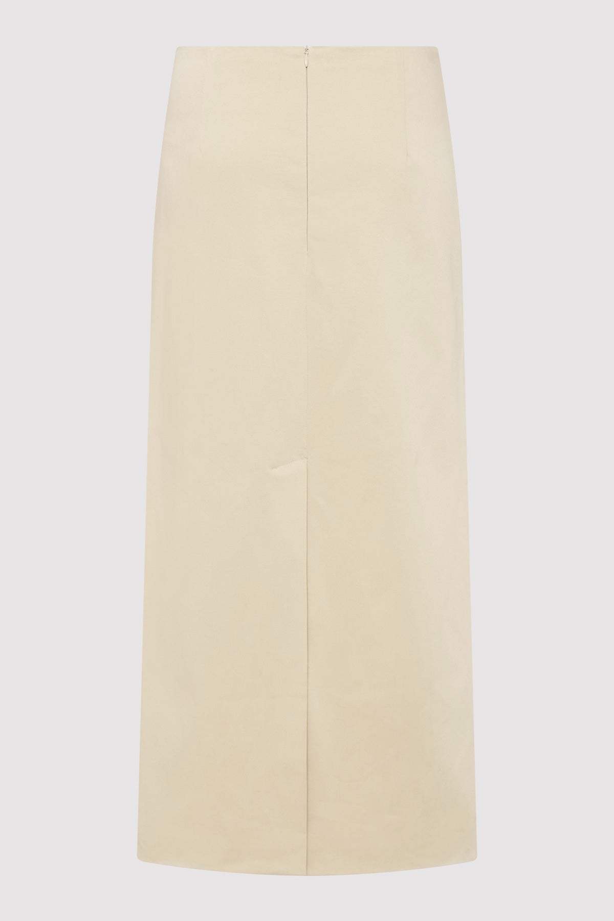 Column Wrap Skirt - Champagne