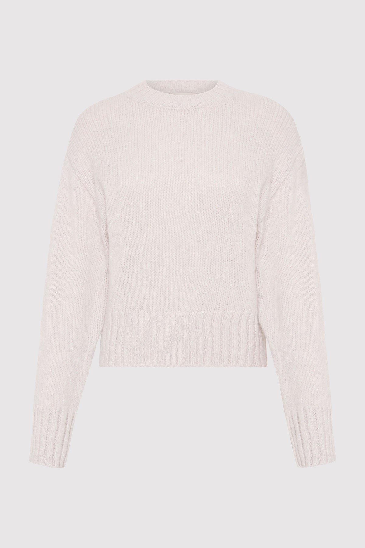 Wool Cashmere Blend Sweater - Mist