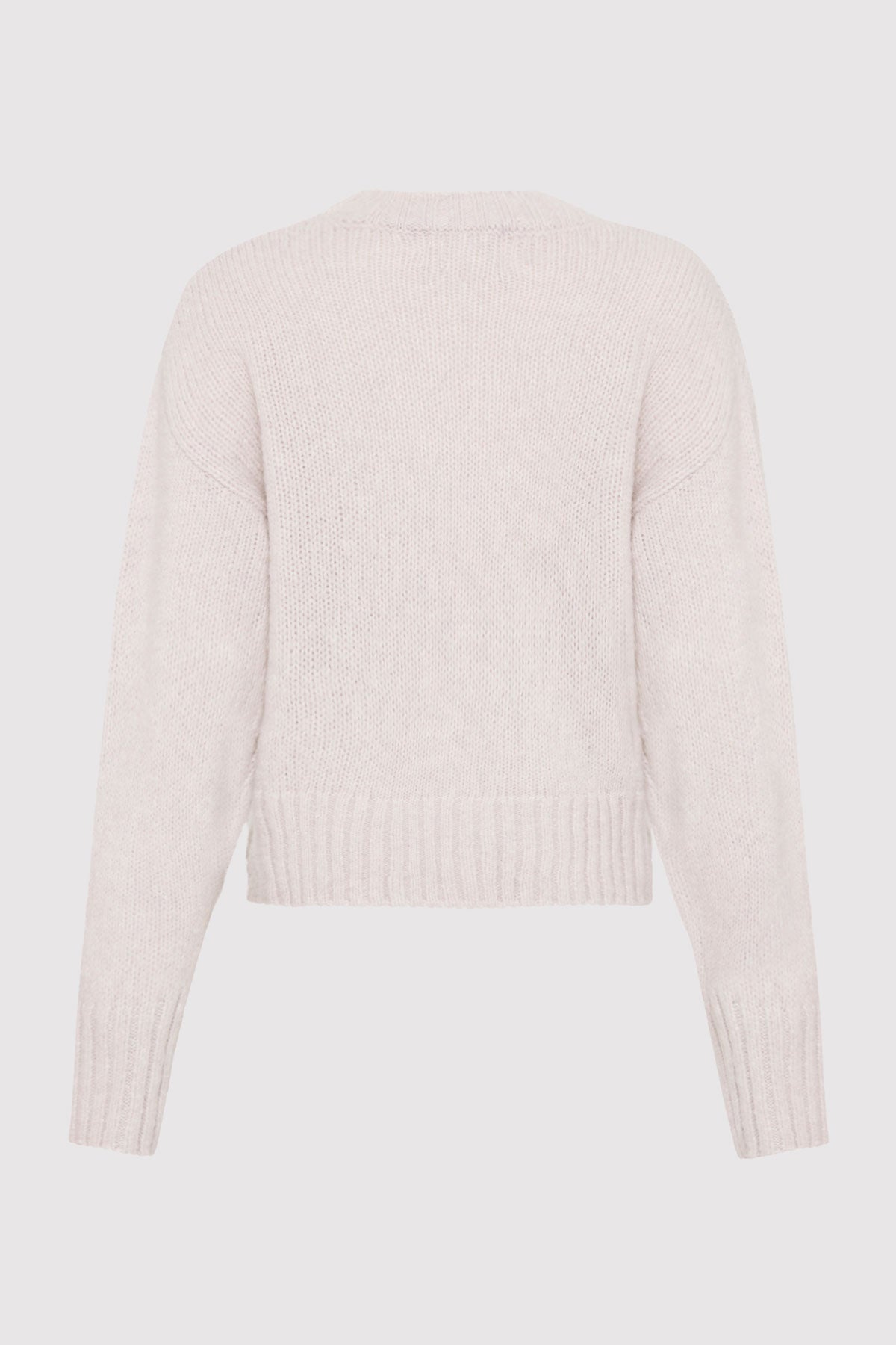 Wool Cashmere Blend Sweater - Mist