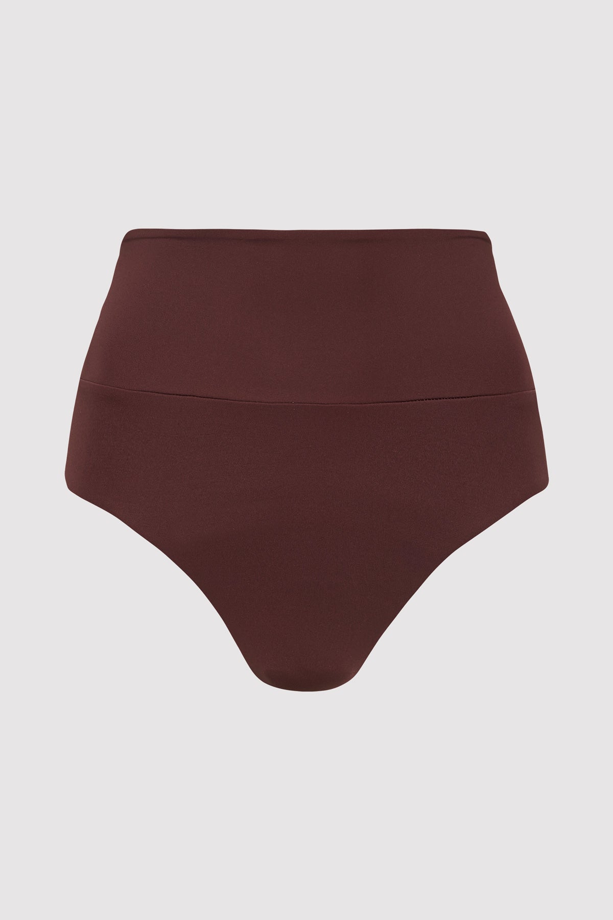 High Waisted Briefs - Cocoa