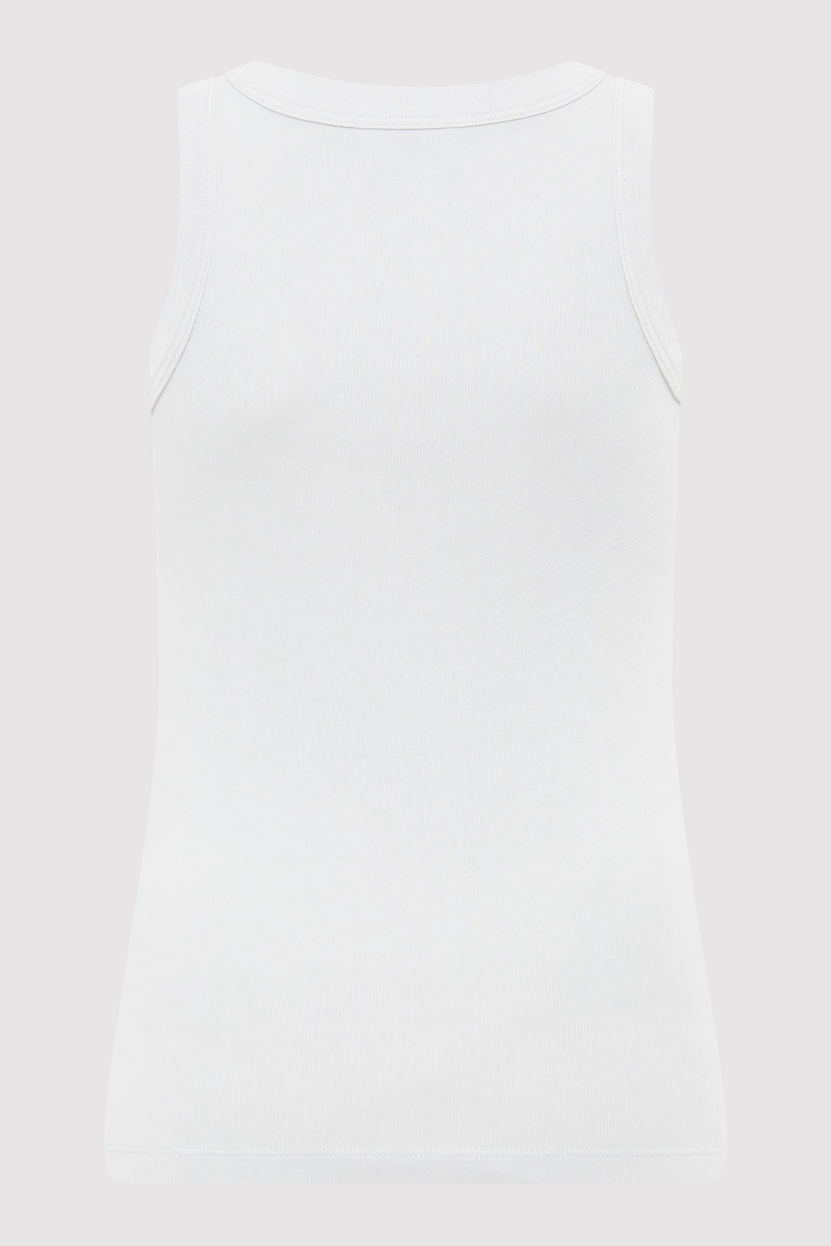 Organic Cotton Bateau Tank - White