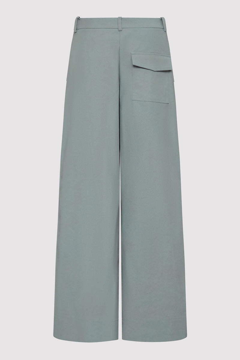 Utility Pleat Pants - Glacier