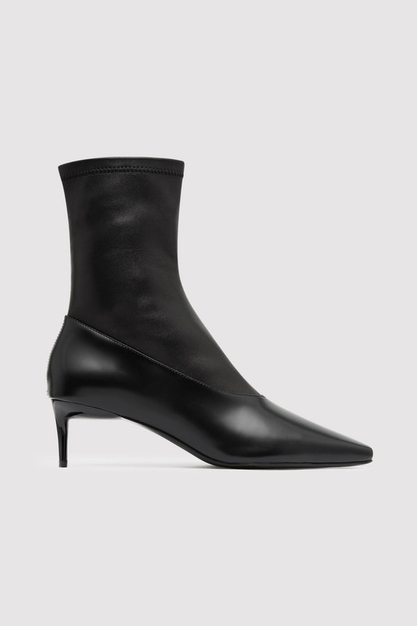 Sock Ankle Boot - Black