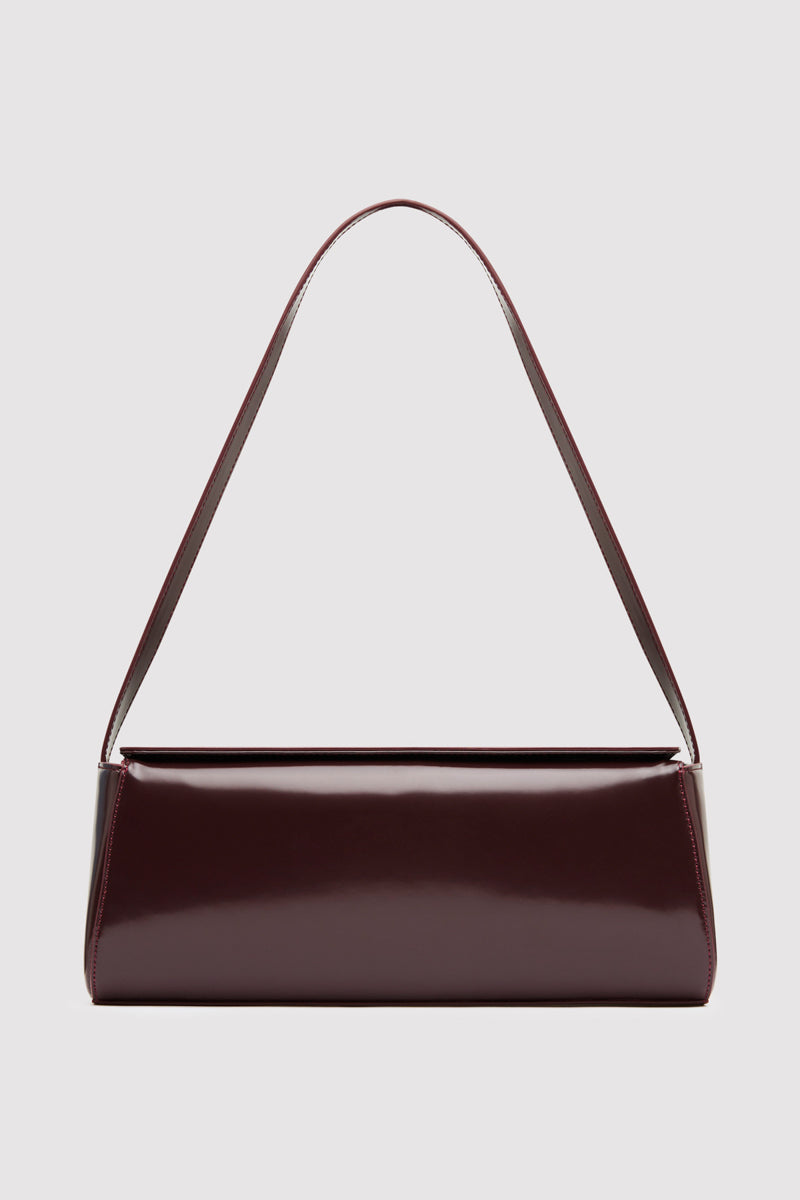 East West Baguette Bag - Bordeaux