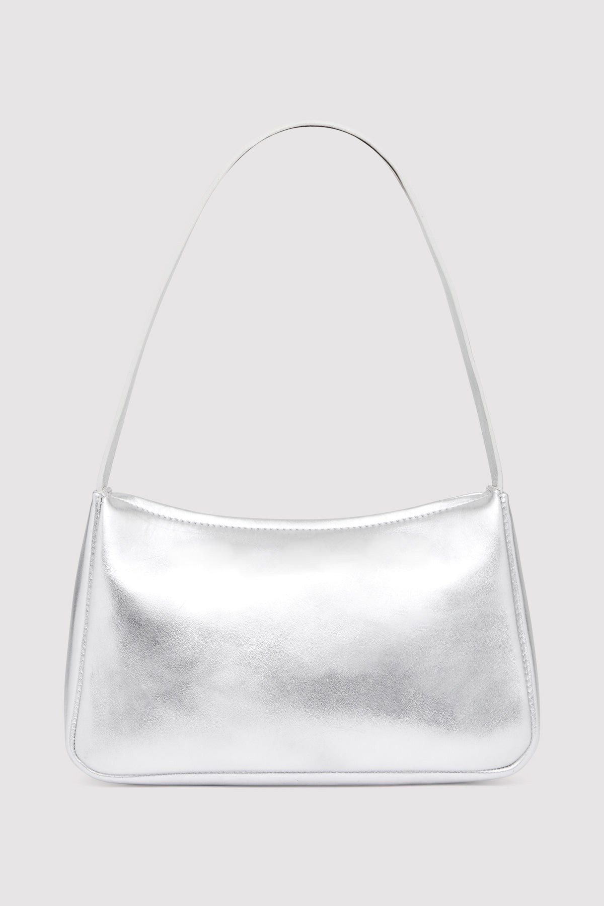 90s Petit Shoulder Bag - Silver