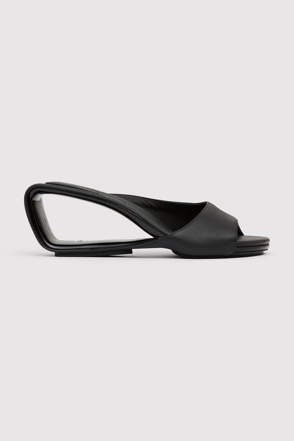 Cut Out Wedge - Black