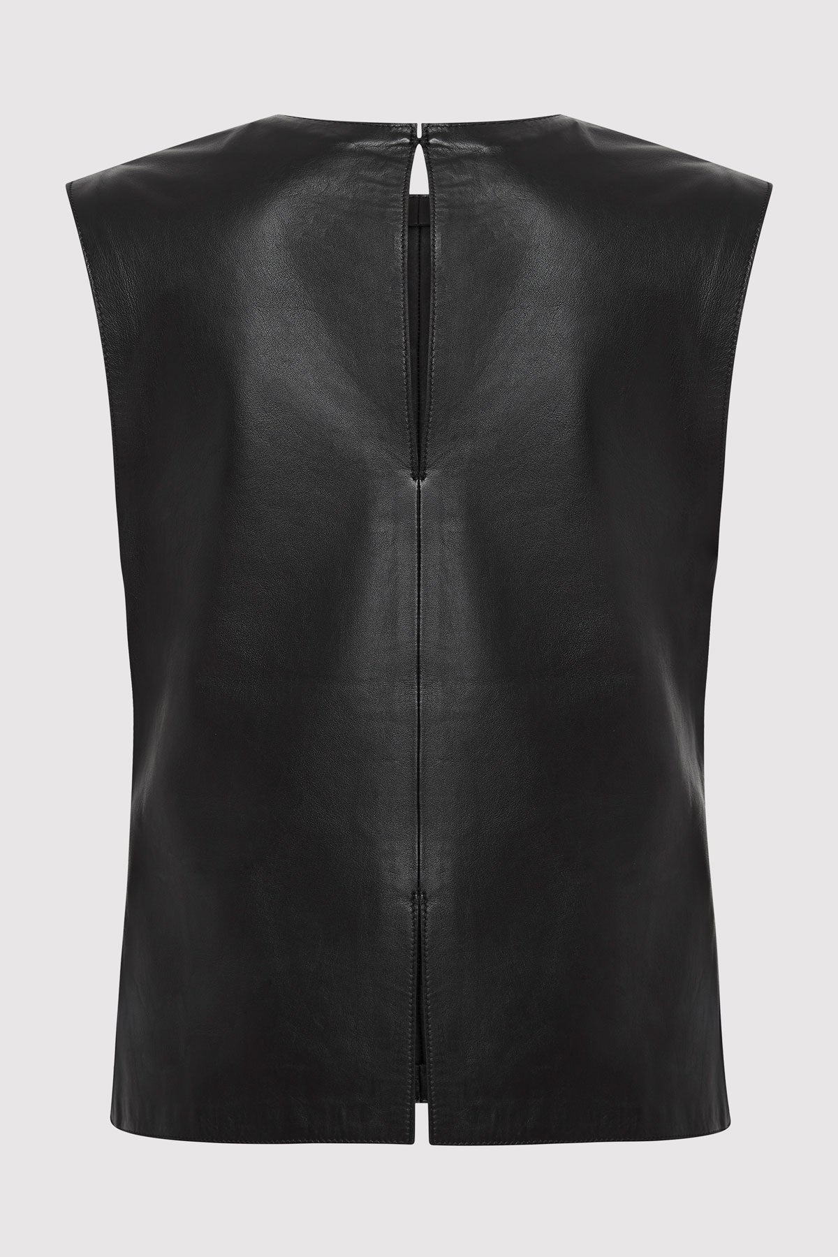 Leather Top - Black