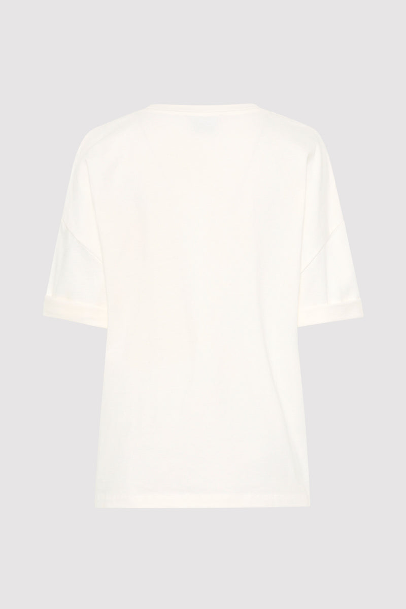 Organic Cotton Relaxed Tee - White