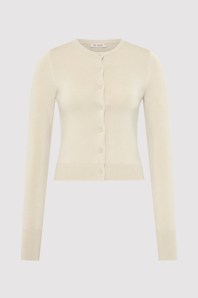 Classic Cardigan - Creme