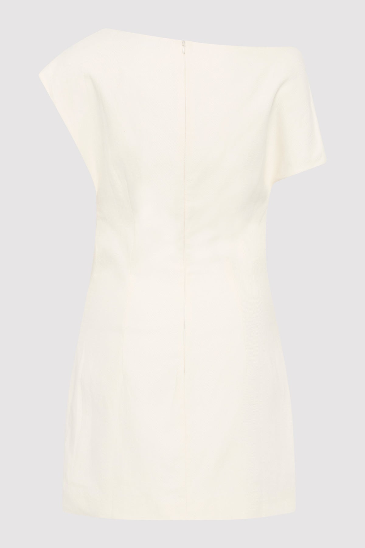 Asymmetric Mini Dress - Ivory