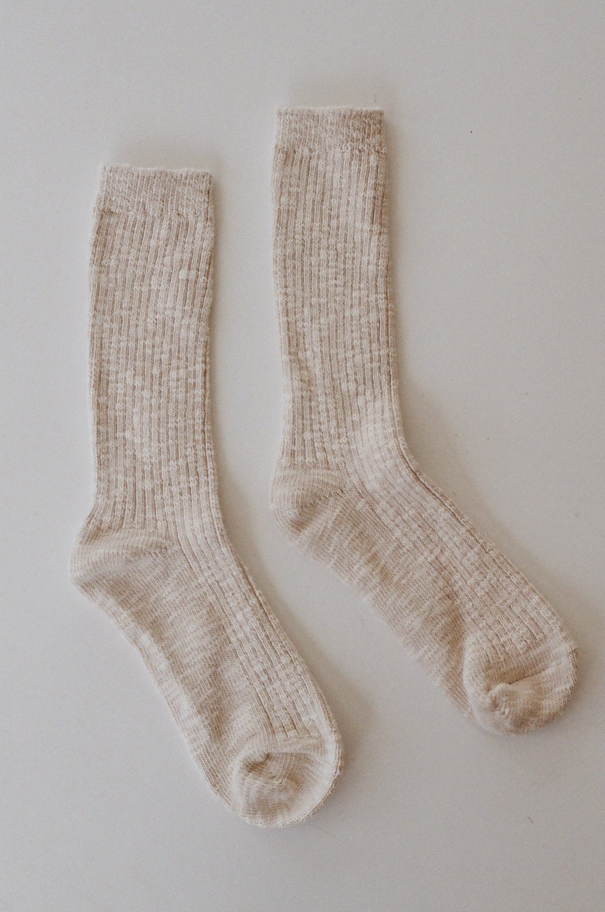 Cottage Socks By Le Bon - Oatmeal