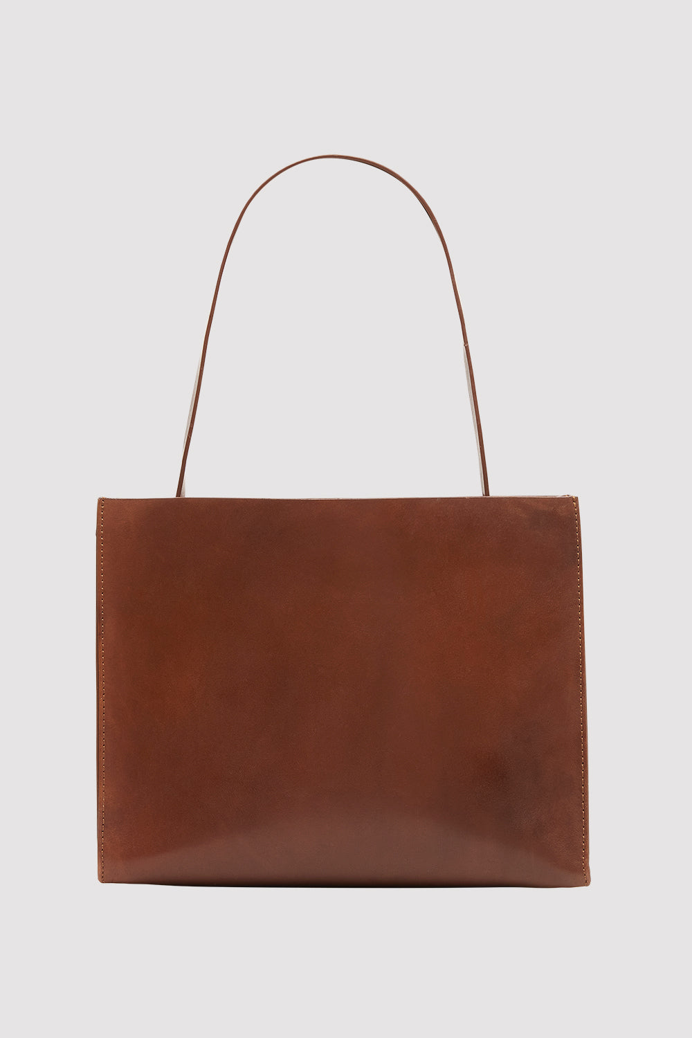 Tan Denmark Unlined Leather Tote, WHISTLES