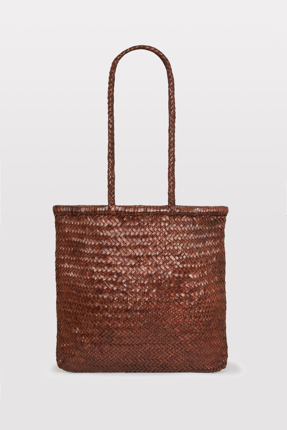 Leather Woven Bag -  UK